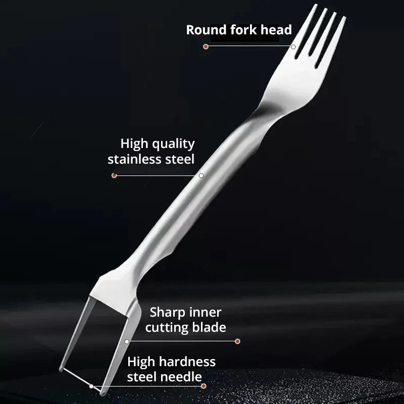 Multi-purpose Portable 2In1 Watermelon Fork