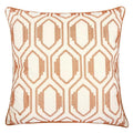 Geometric Embroidered Cotton