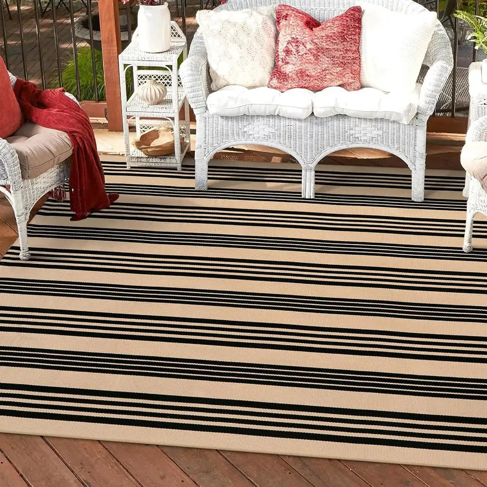 Outdoor Patio Rug 5X7 ft