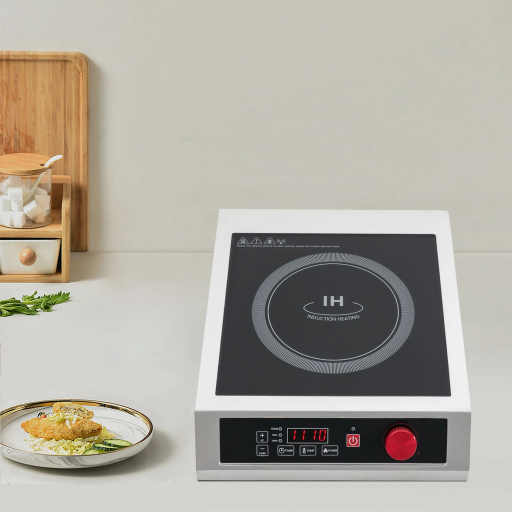 3500W Stainless Tabletop Induction Cooktop,110V