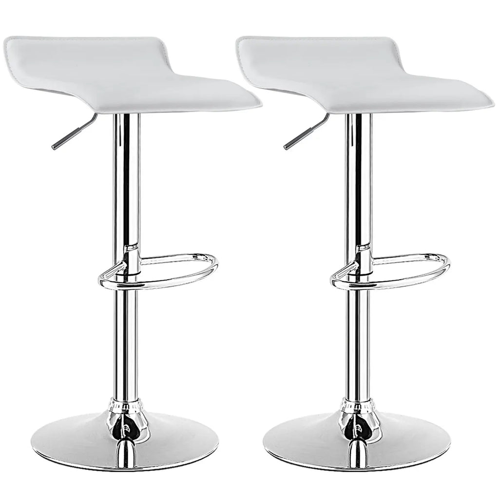 2 Swivel Adjustable PU Leather