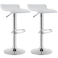 2 Swivel Adjustable PU Leather