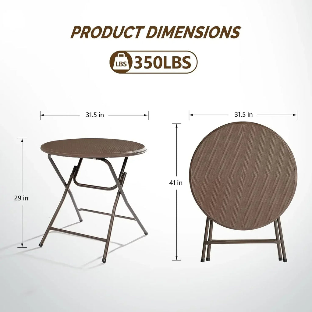 32" Round Folding Commercial Banquet