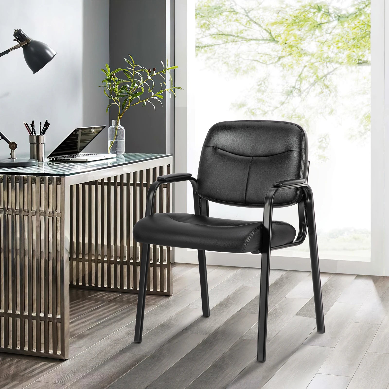 Pu Leather Office/ Waiting Room Chair