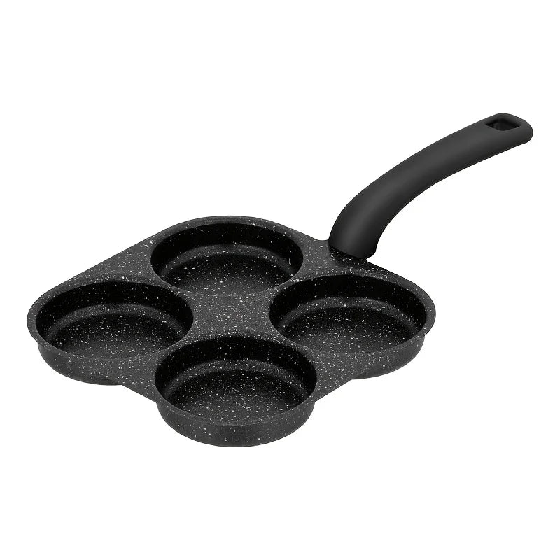 1pc Medical Stone Four-hole Omelett Pot