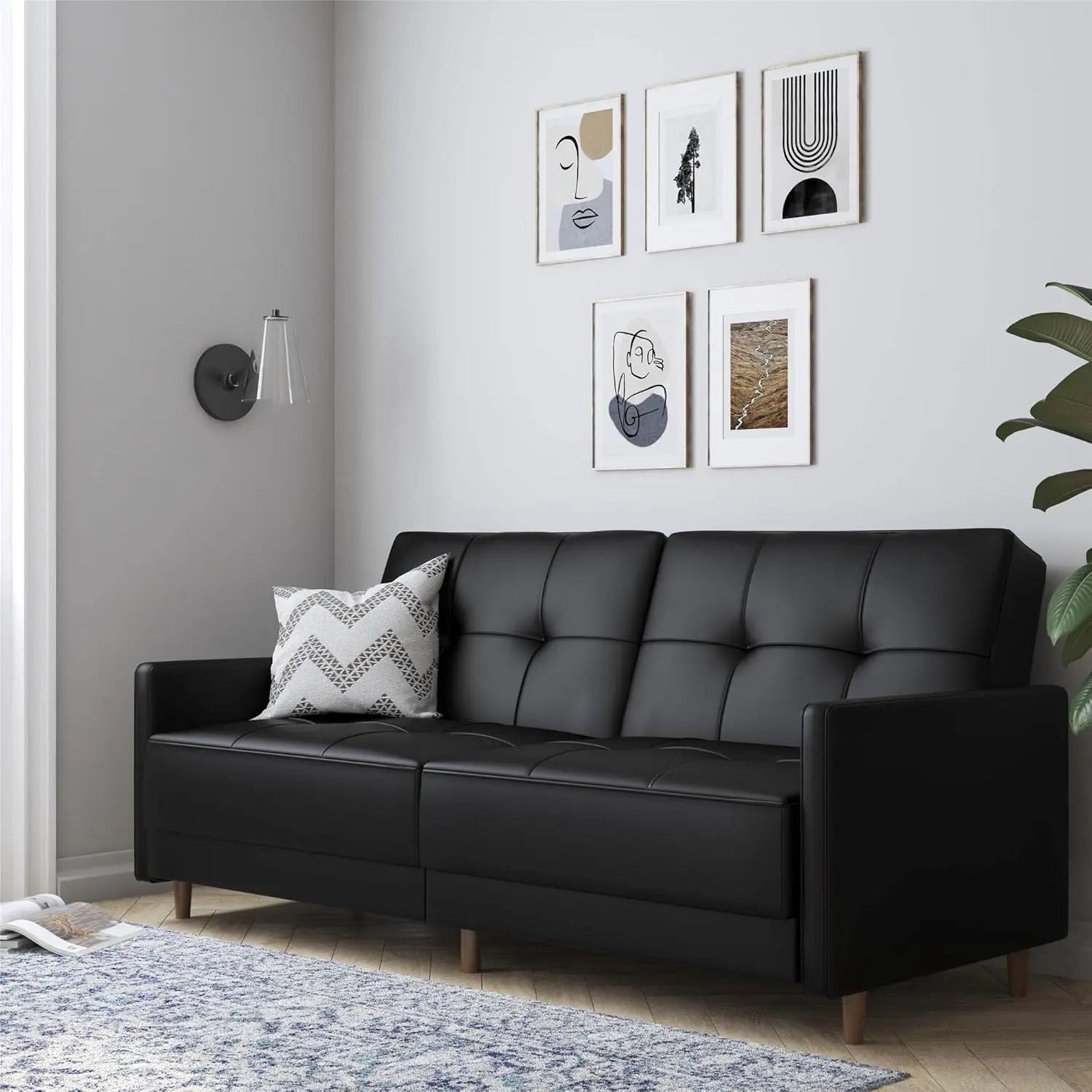 76" Futon Sofa Bed
