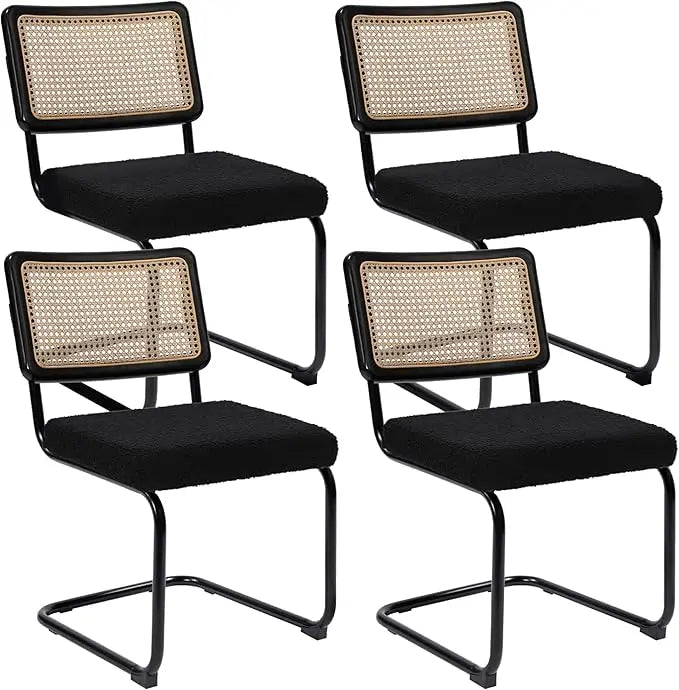 4 Modern Cesca Cane Handwoven Rattan