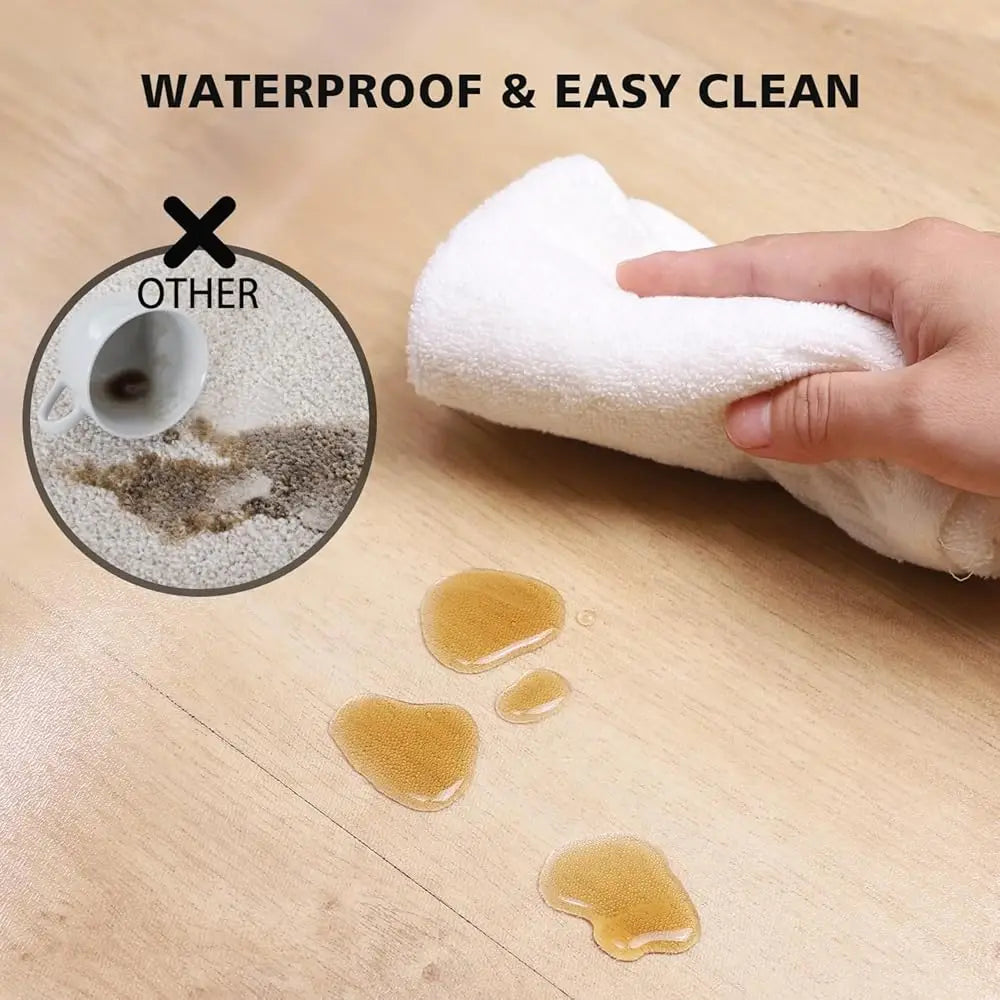 8x12 Clear Floor Mat Non-Slip