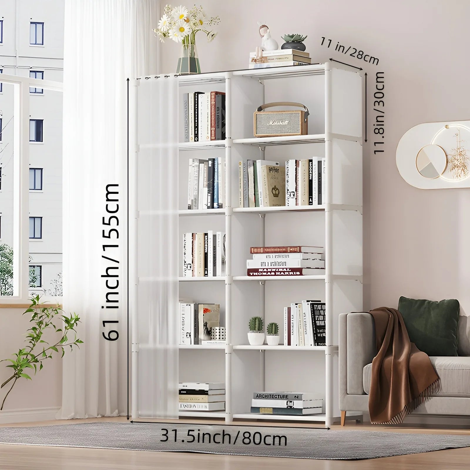6 Shelf Wardrobe