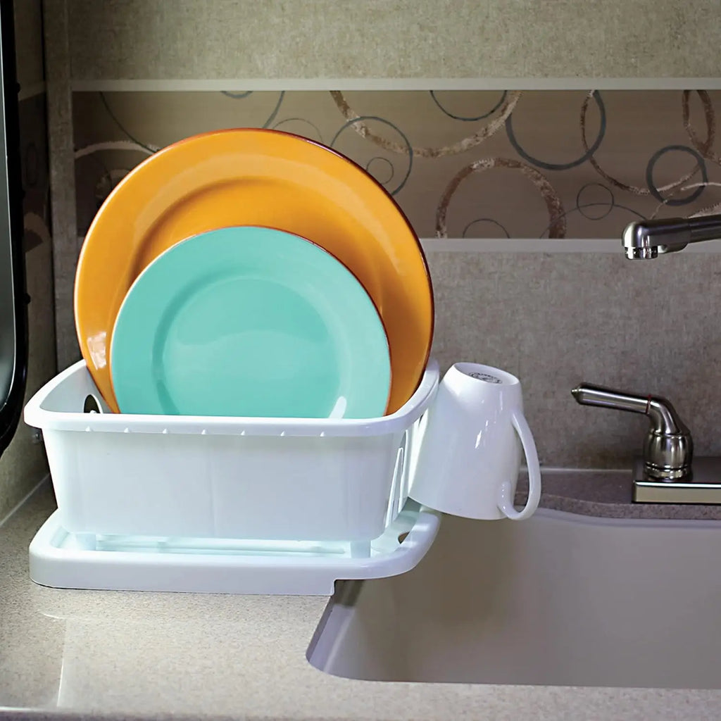 Compact Dish Rack Drain RV, Boat