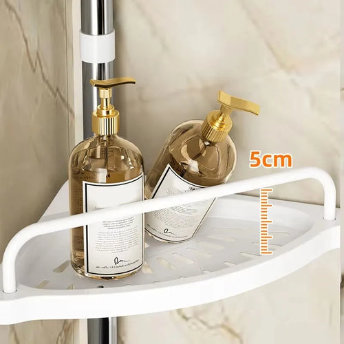 1 piece corner shower bar