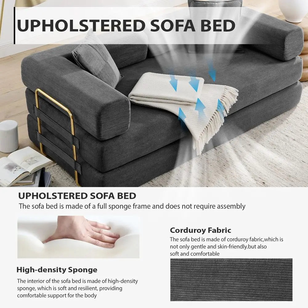 4-in-1 Convertible Sofa Bed