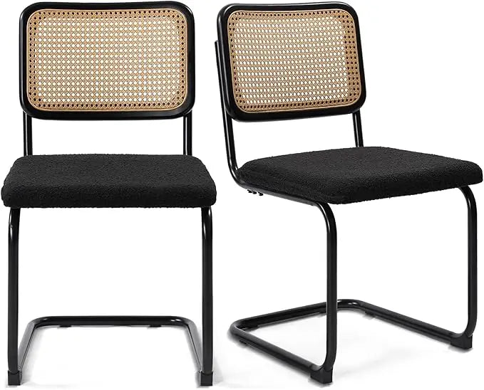 4 Modern Cesca Cane Handwoven Rattan