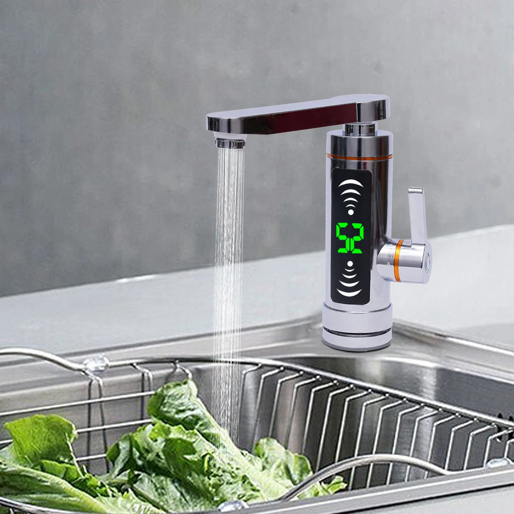 3000W Electric Heater Faucet Hot Water