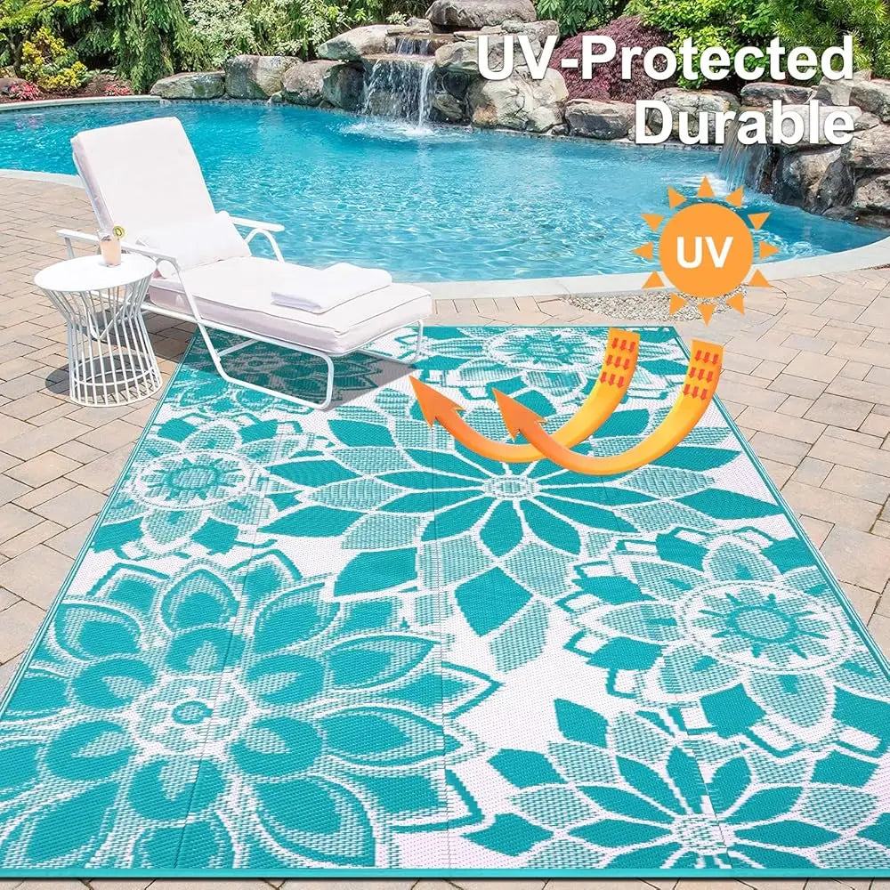 Outdoor Rug 8' X 10' Reversible