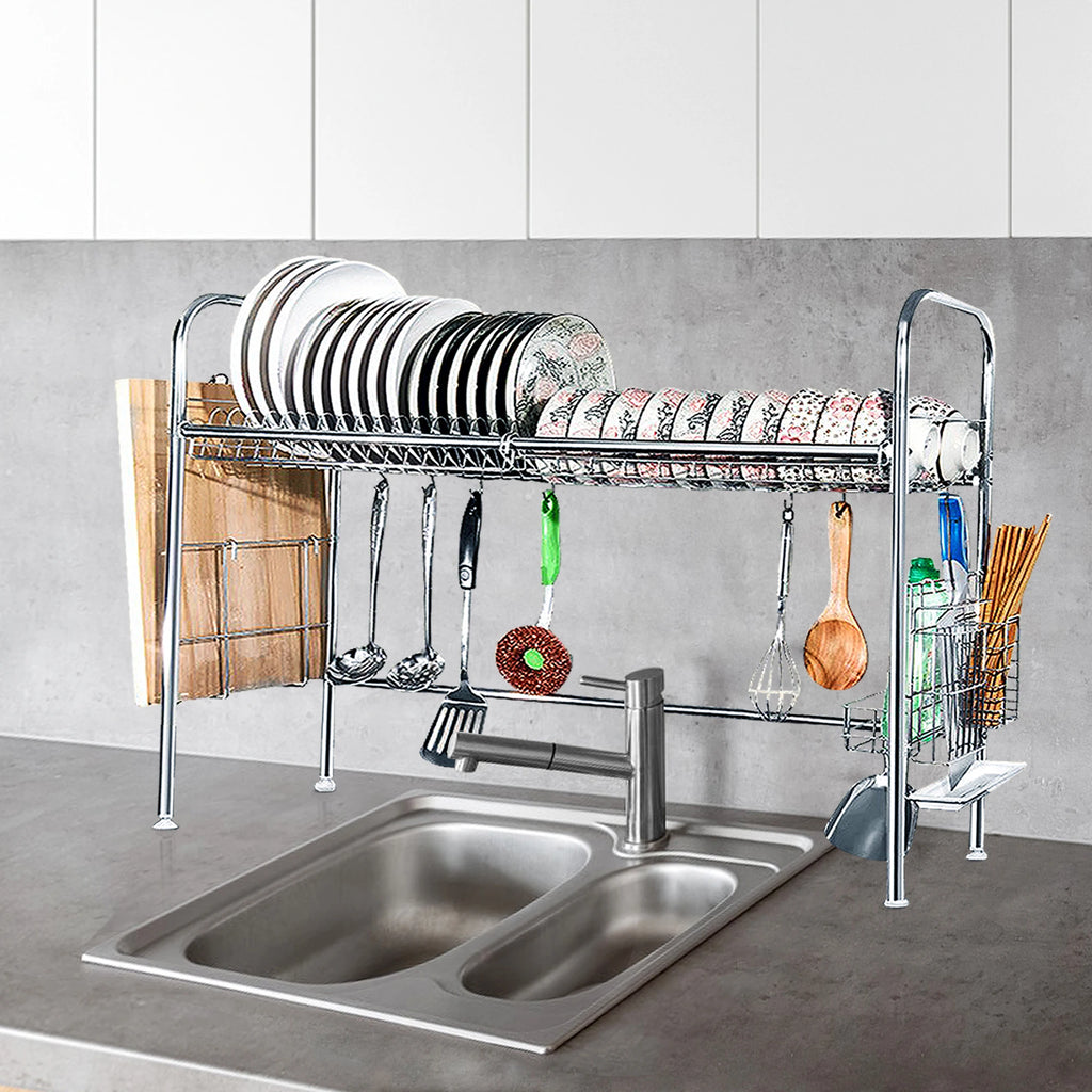 2Tier Dish Rack Stainless Steel