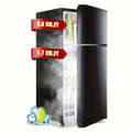 2.5/3.5/4.5 CF Fridge/Freezer, Double Door