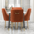 4 Modern Glam Boucle Pleated Velvet