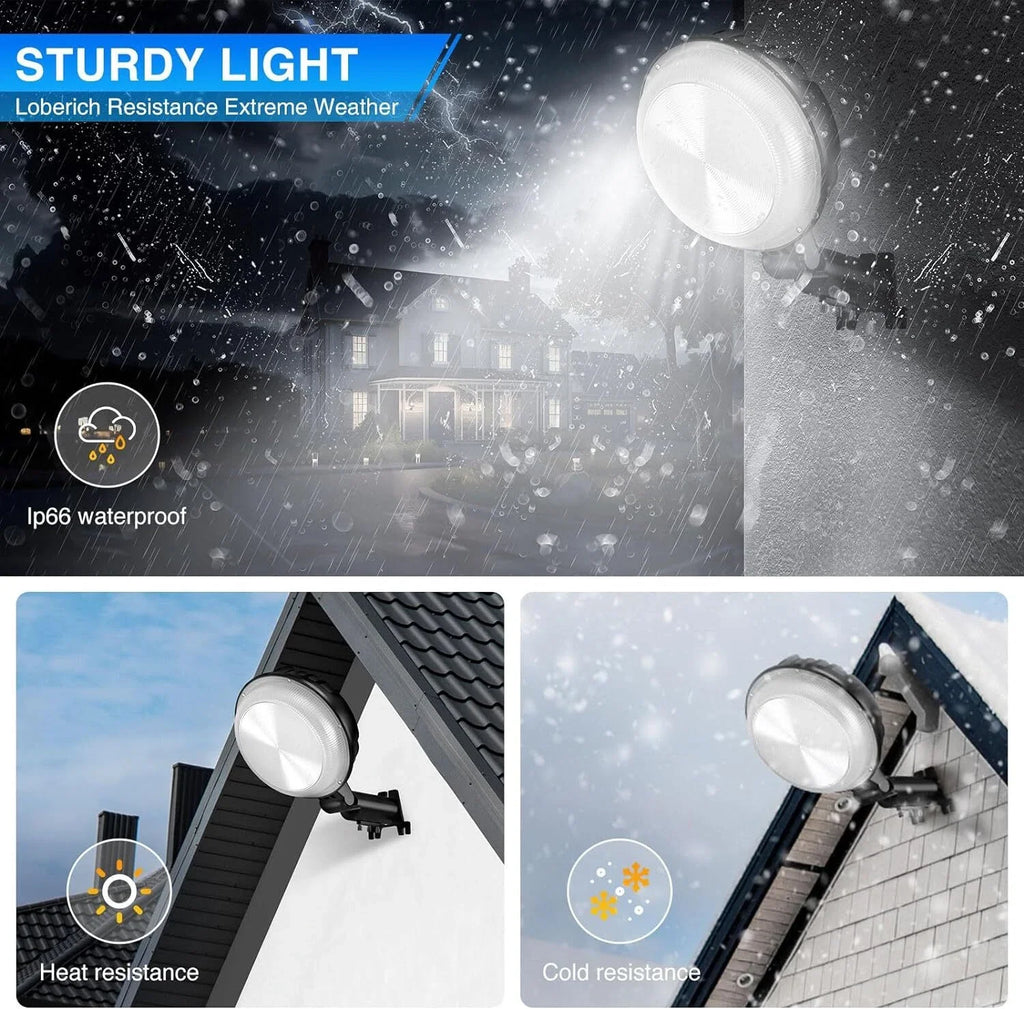 LED Outdoor Security Light w/Sensor