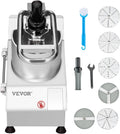 Food Processor with 2 Holes, Stainless Blades