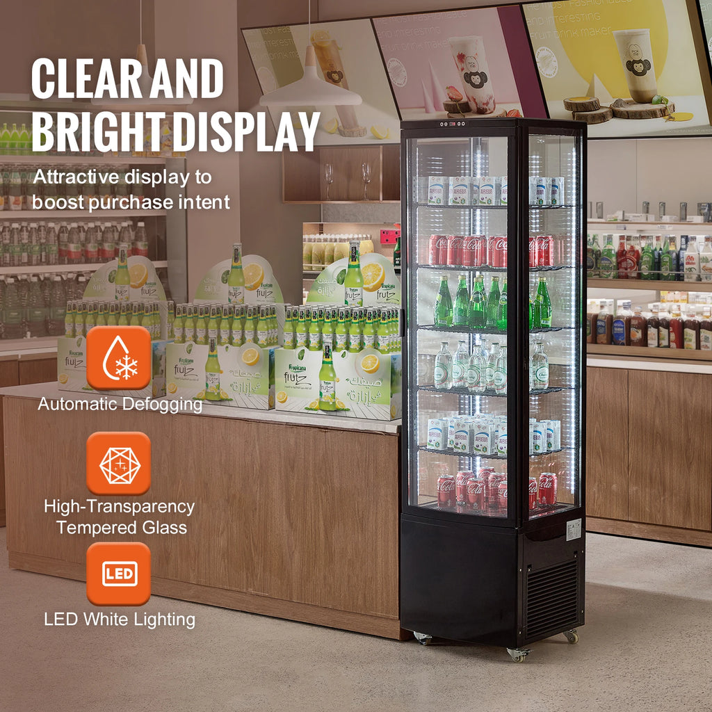 4.2 CF/115L Refrigerated Pastry Display Case Countertop