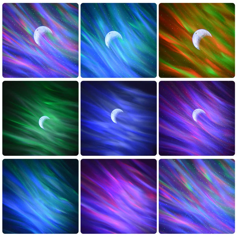 Romantic Northern Aurora Lights