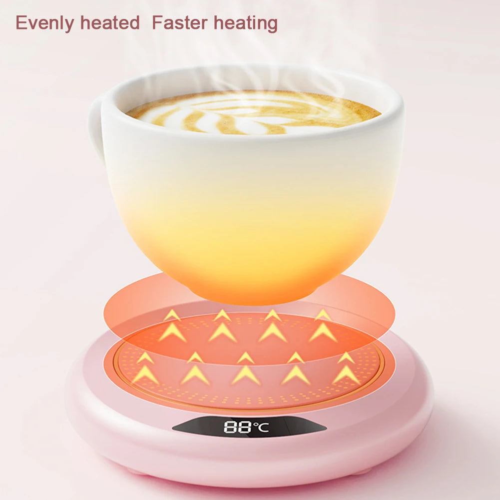 USB Heating Coaster 3 Temperature Coffee Warmer