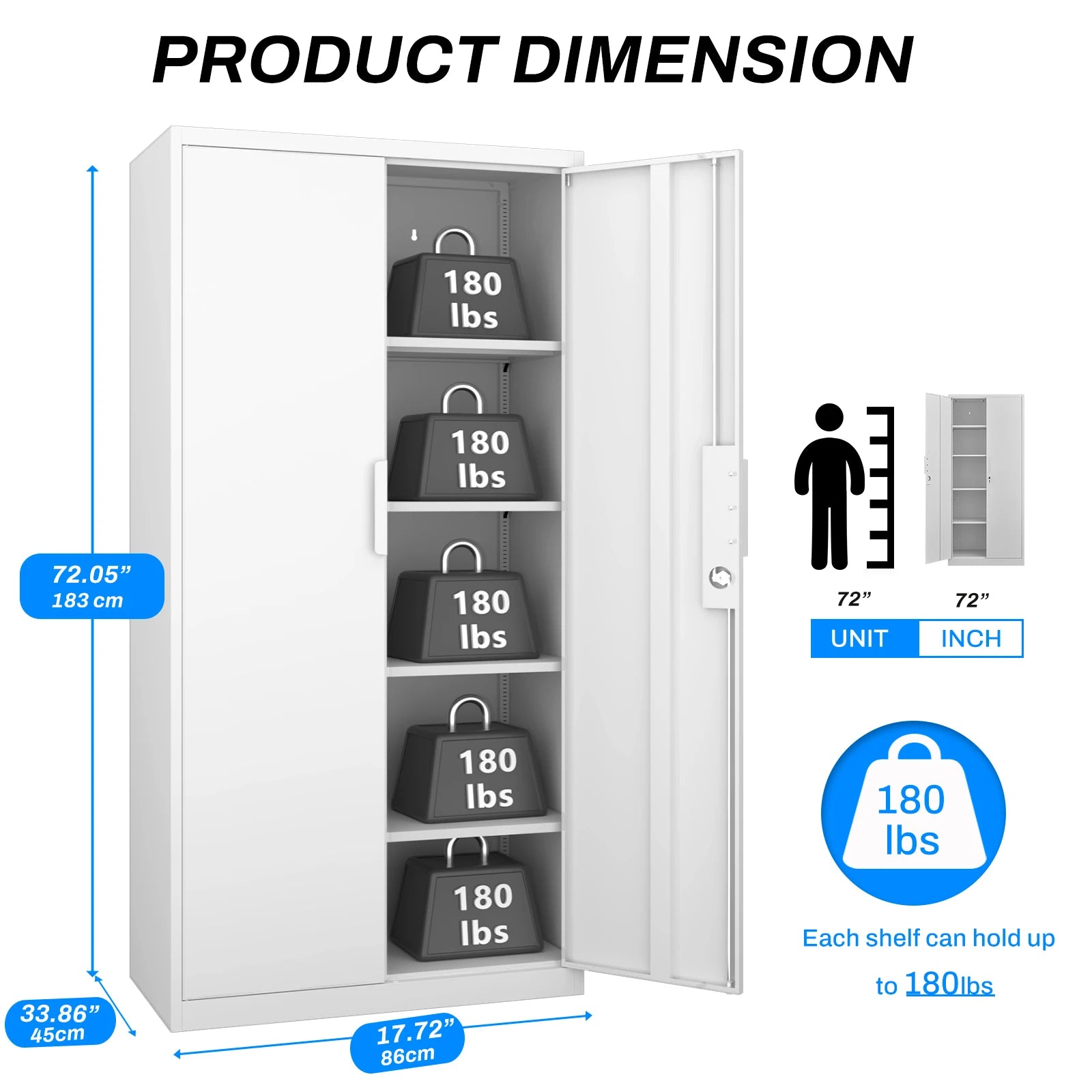 Metal File Cabinet for Garage Storage