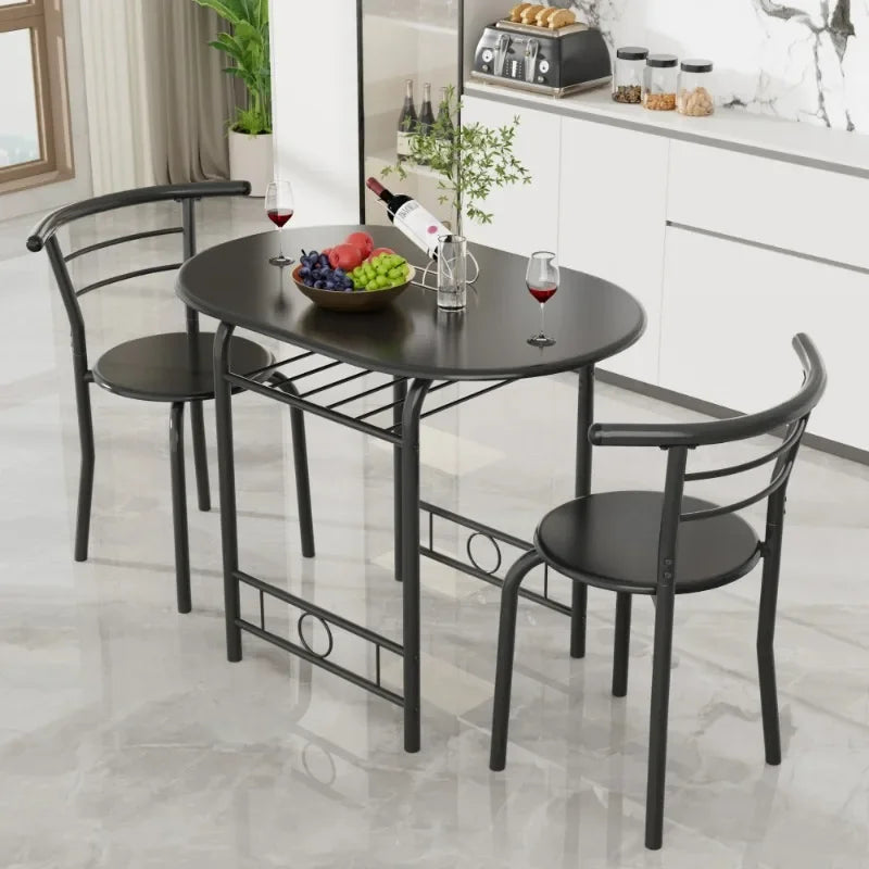 3-Piece Small Kitchen Dining Set