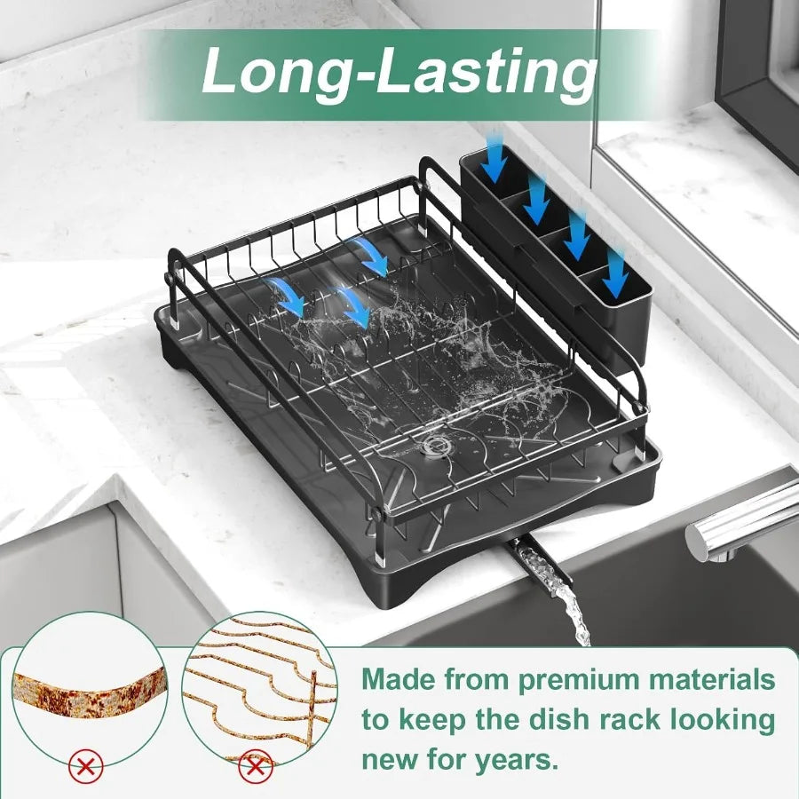 Dish Rack for Counter Large