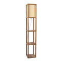 Shelf Lamp Natural Wood