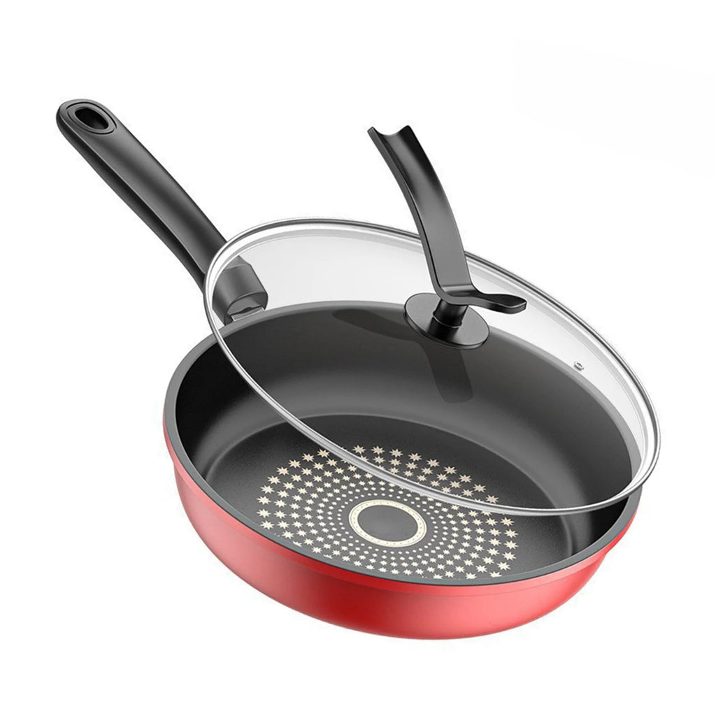 Nonstick Frying Pan Cast Iron Compatible with Induction