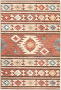 4x6 Washable Southwestern Design