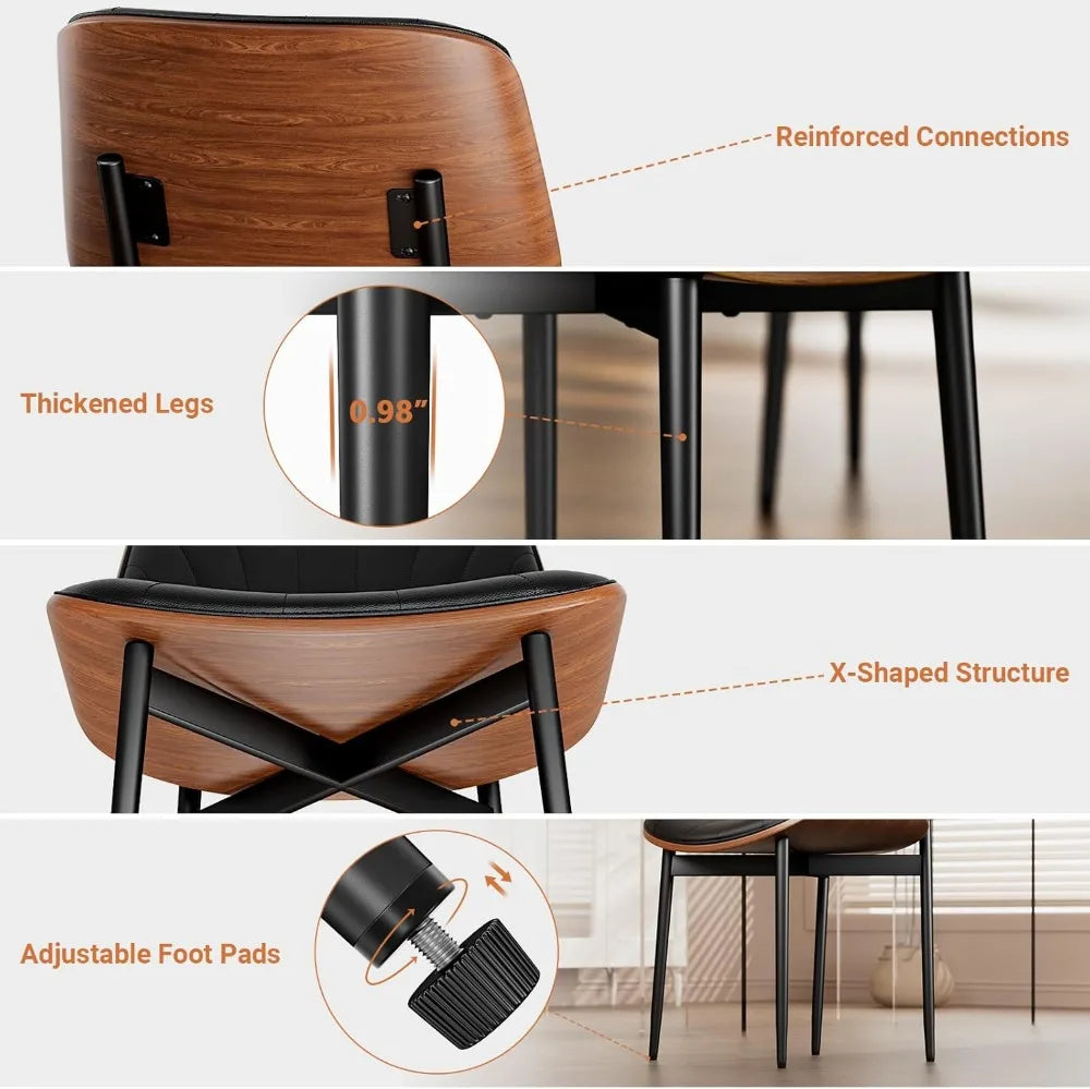 2 Dining Chairs Certified MCM