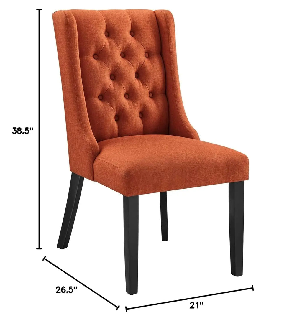 Upholstered Orange