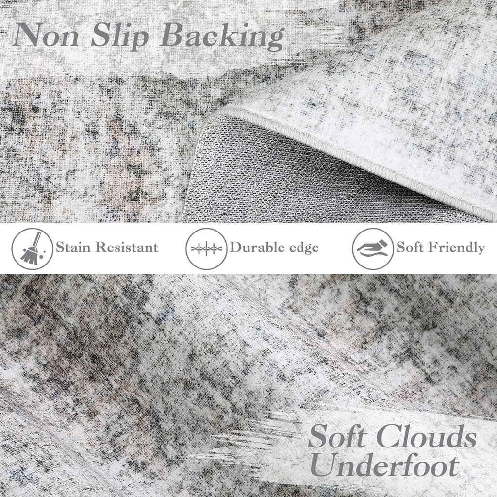 Washable Stain-Resistant Non-Slip