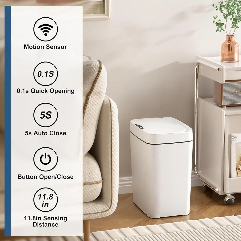 2 Pack 2.7 Gal Can Automatic Small Smart