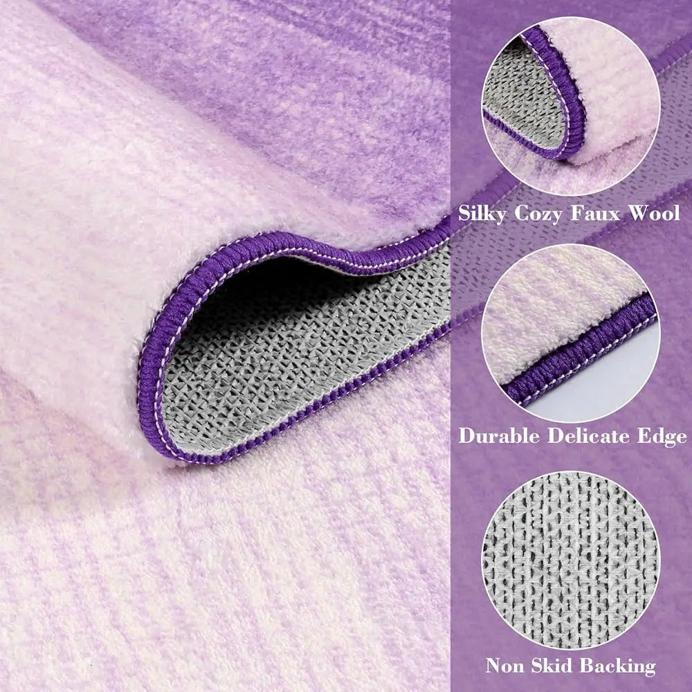 5x7 Modern Ombre Washable