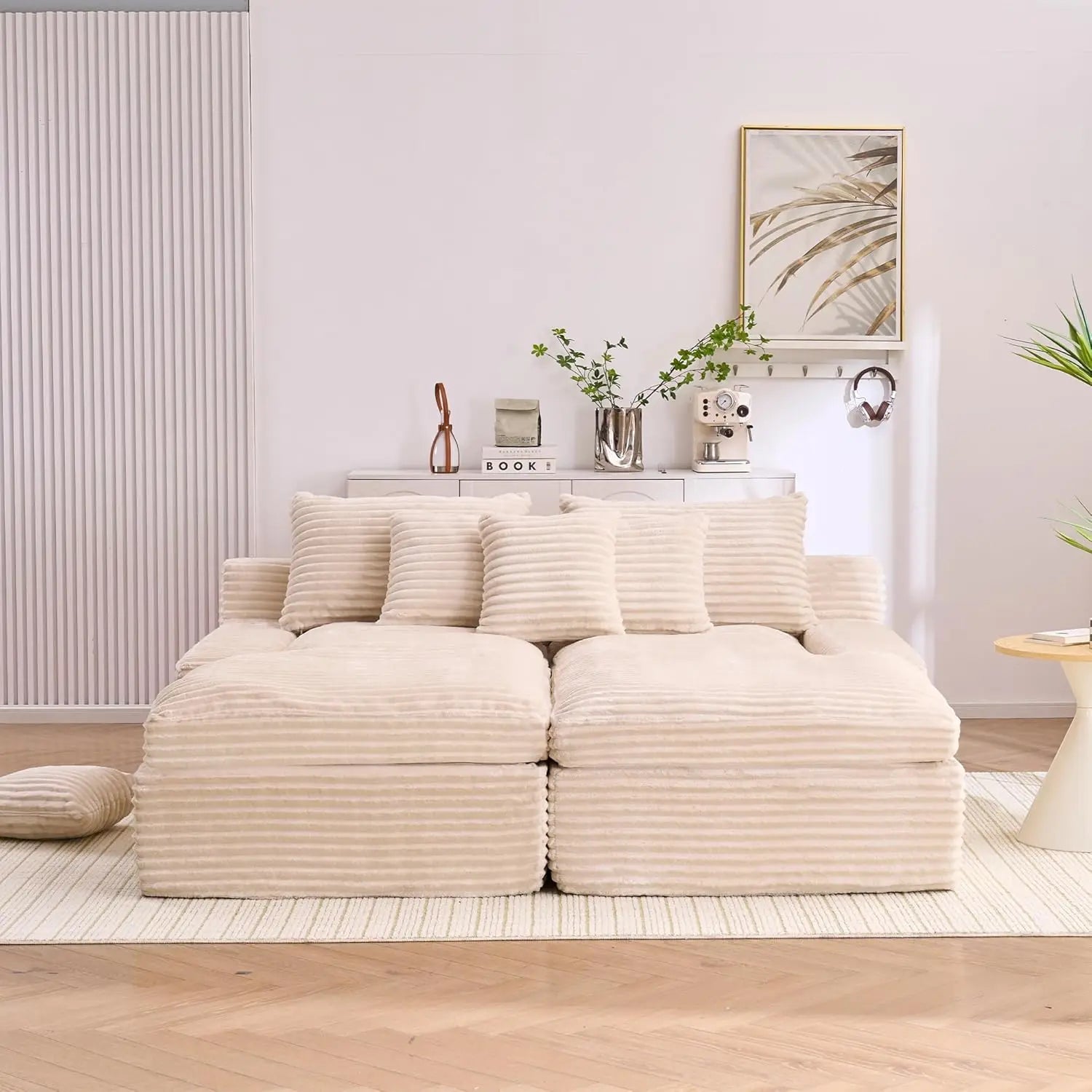 79.52" Boneless Oversized Double Chaise