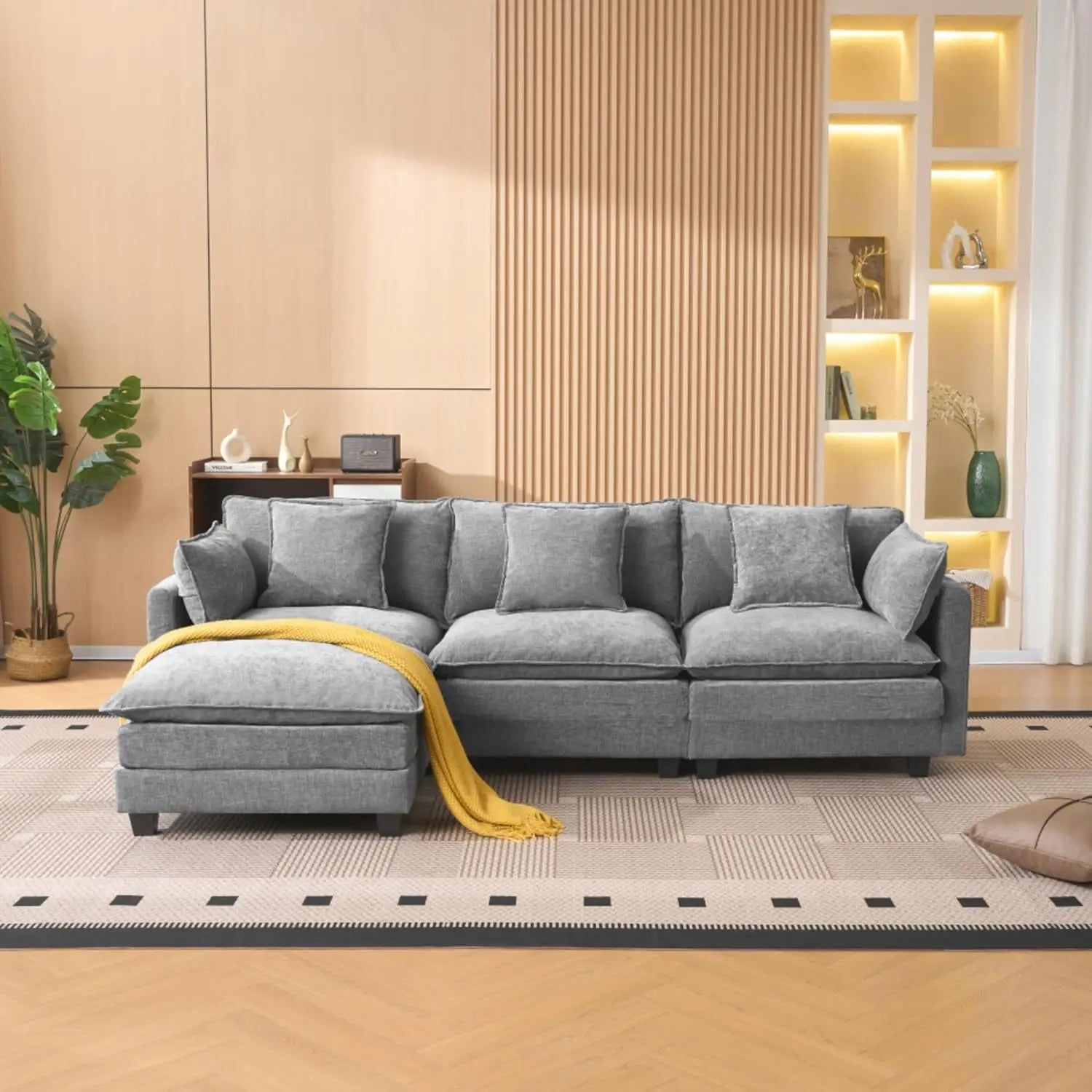 3 Seat Modular Sectional Sofa
