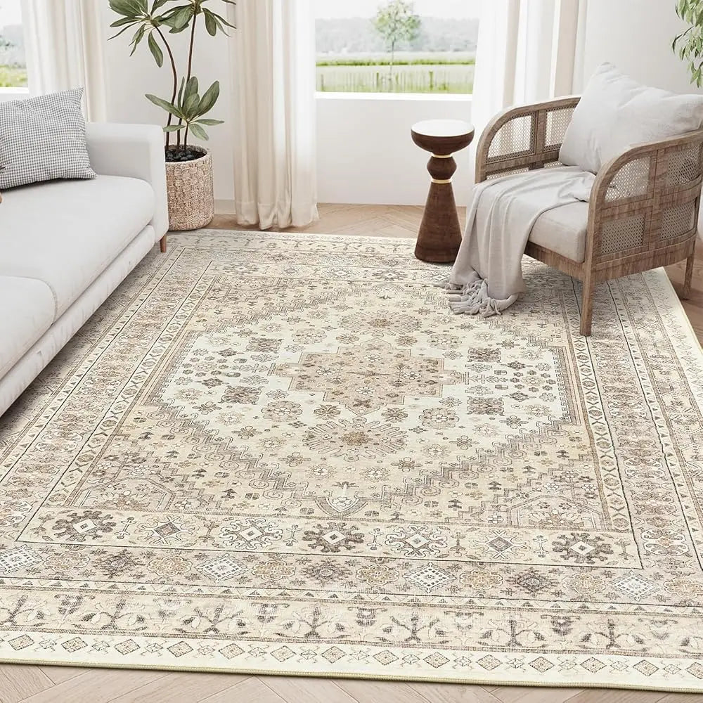 5X7 Area Rug Washable Rug,