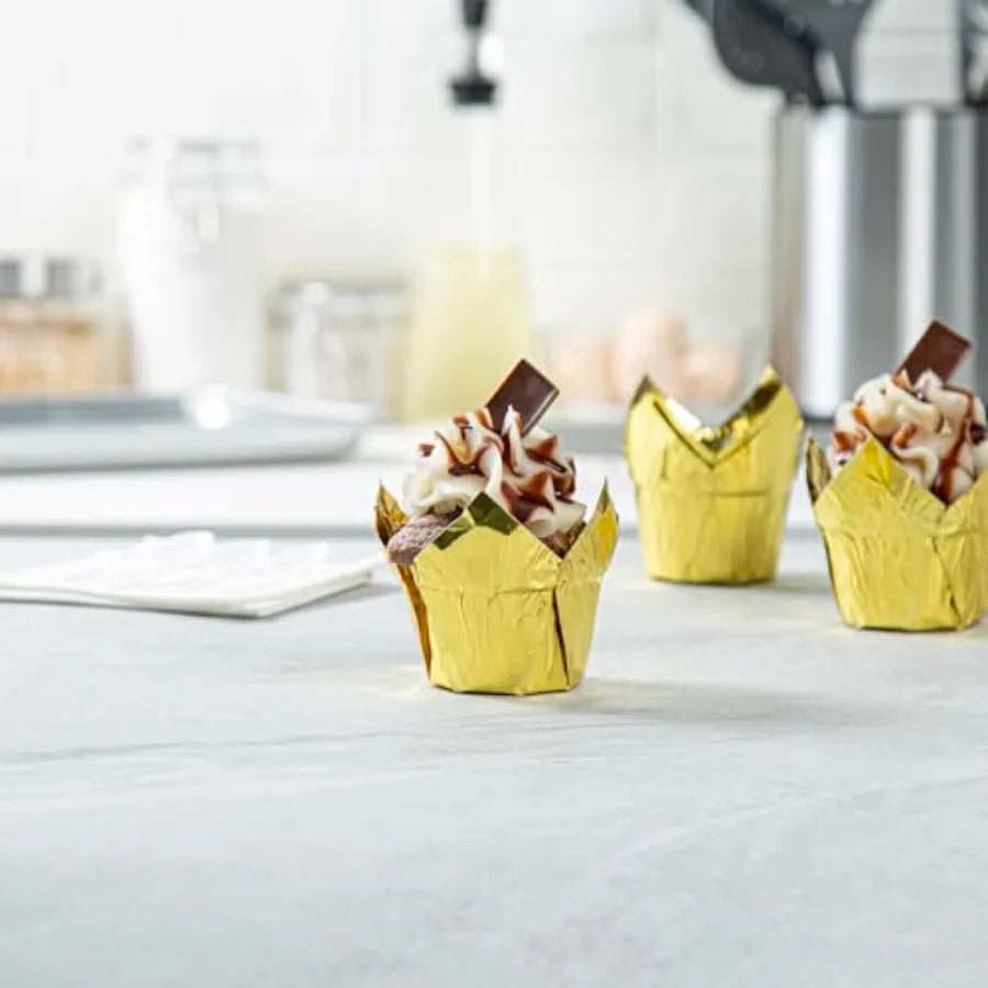 4 oz Petal Baking Cups 200 Grease Resistant