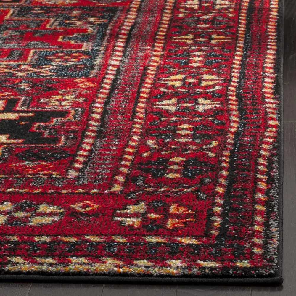 8' x 10', Red & Multi Persian