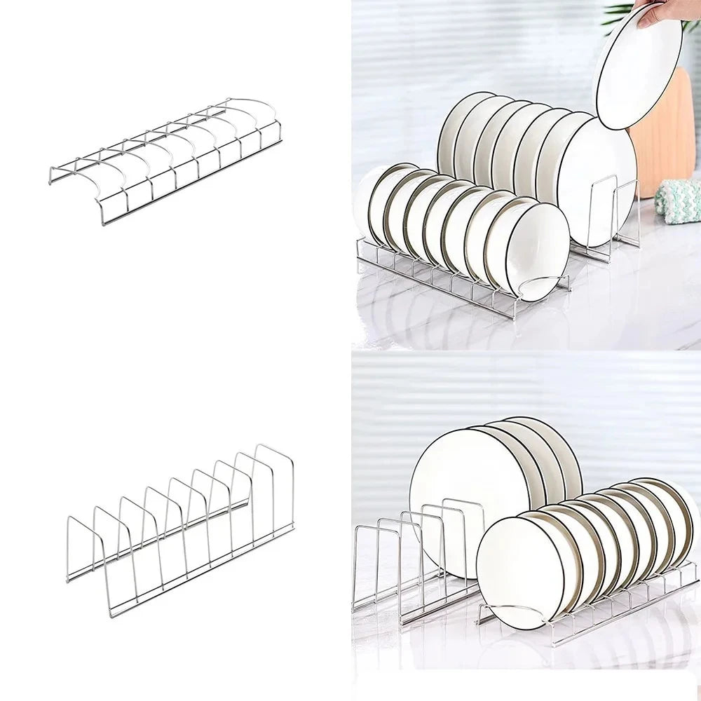 Stainless Steel Dish Draining Rack Multipurpose