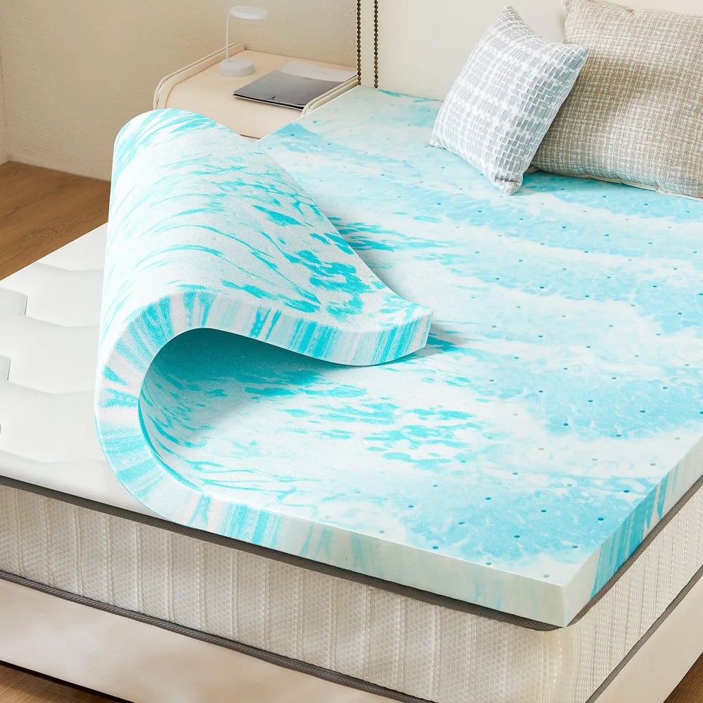 4 -Inch Memory Gel Foam Topper