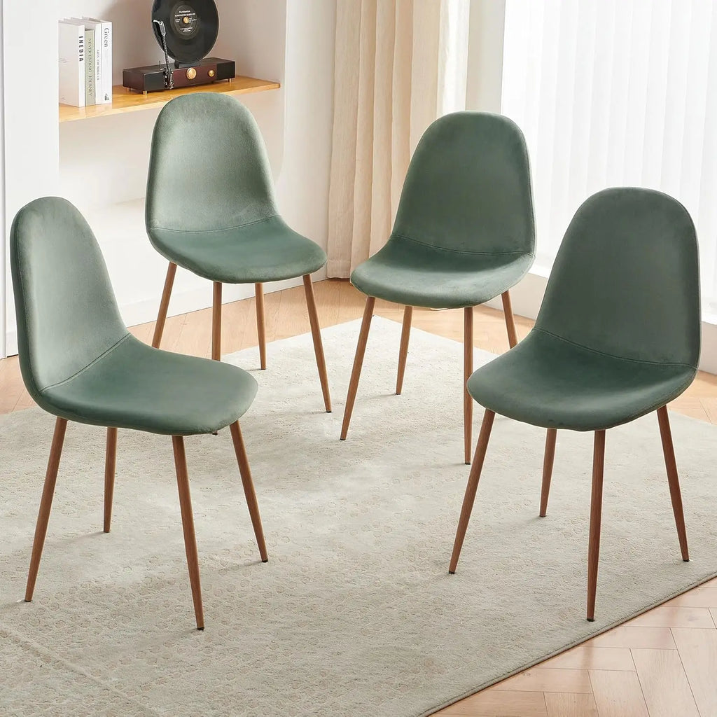 4 Modern w/Metal Legs