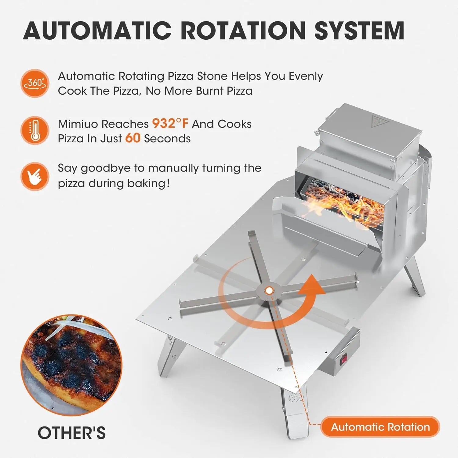 Outdoor Pizza Oven Wood Pellet Fired