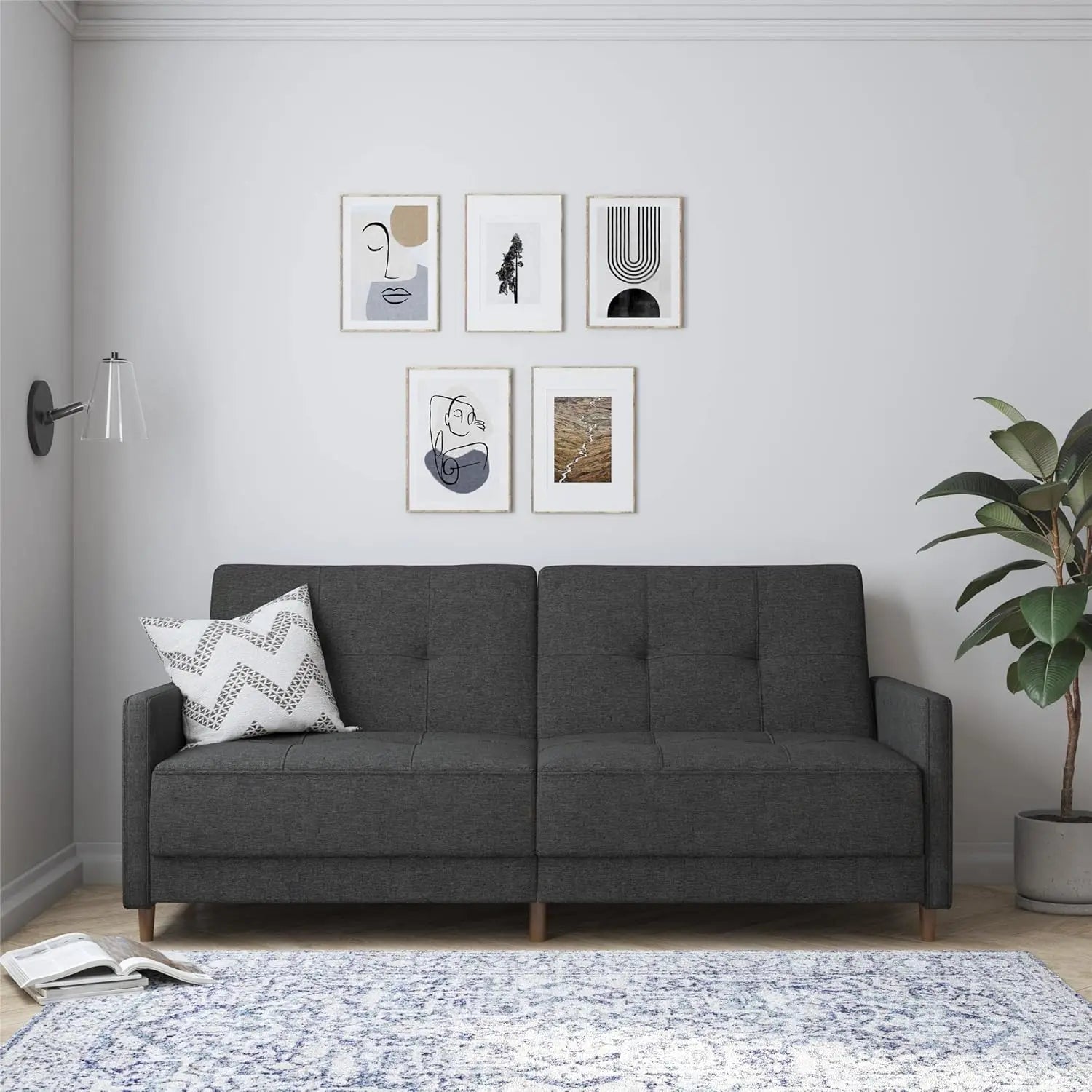 76" Futon Sofa Bed