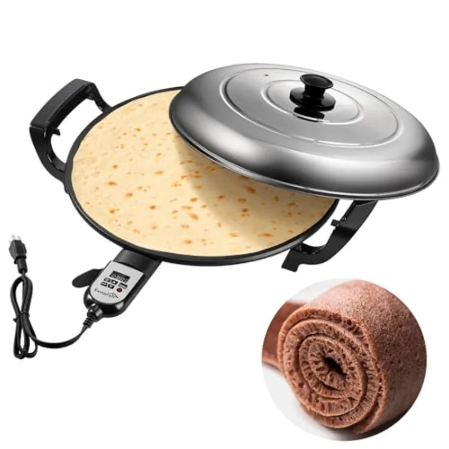 18.5 Electric Injera Maker W/Adjustable Temp