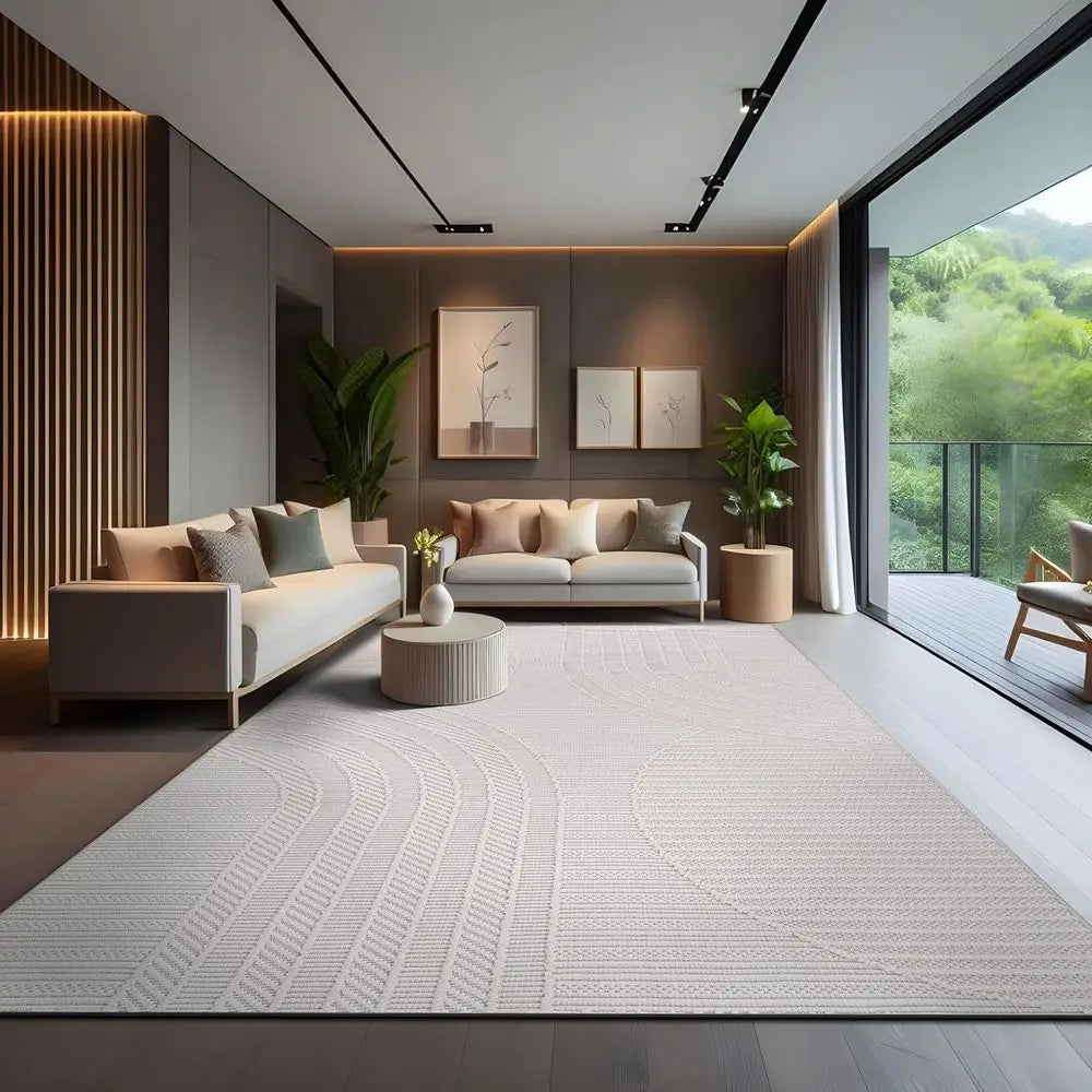 9x12  Luxury Modern Geometric High/Low Pile